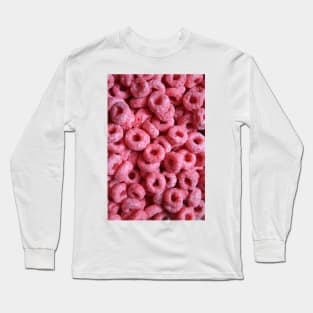 Breakfast Loops - Red Long Sleeve T-Shirt